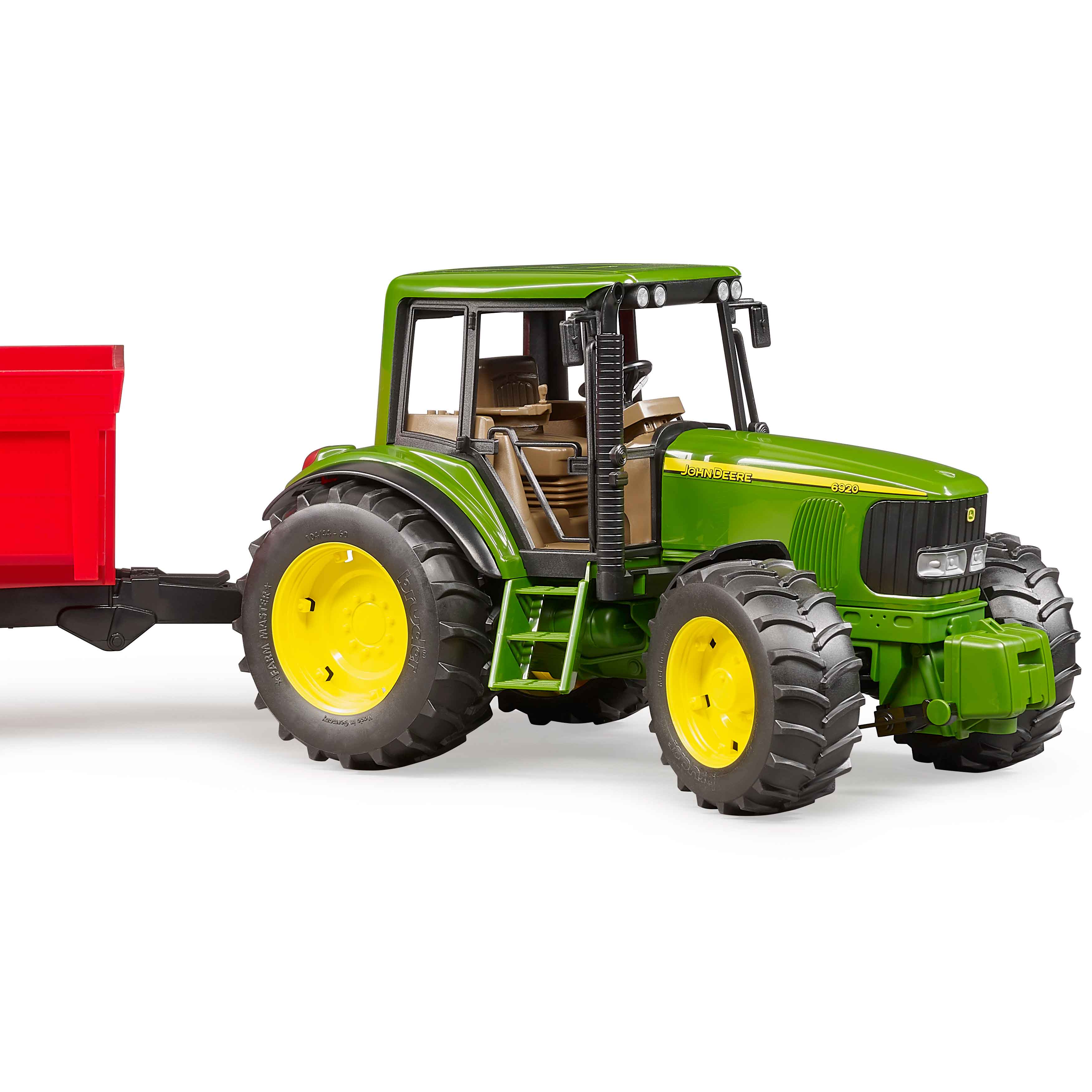 Bruder 02057 Traktorius su verčiama priekaba John Deere 6920