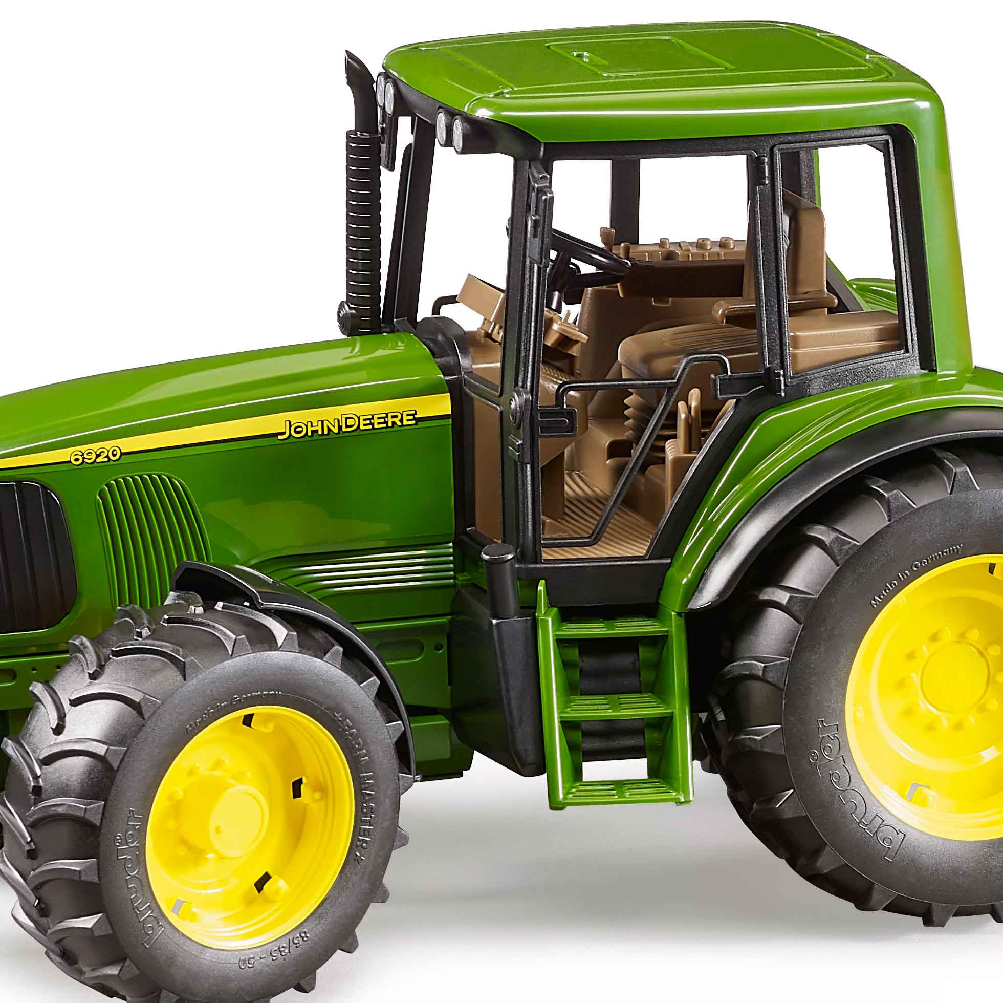 Bruder 02057 Traktorius su verčiama priekaba John Deere 6920