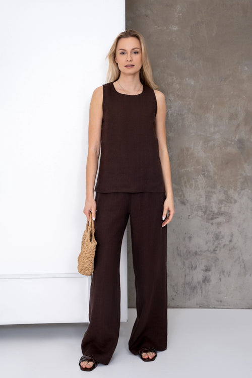Damen-Leinenset „Emilė
